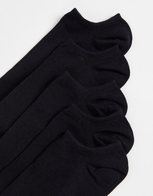 asos-design-5-pack-trainer-socks-in-black-asos