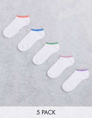 bright coloured trainer socks