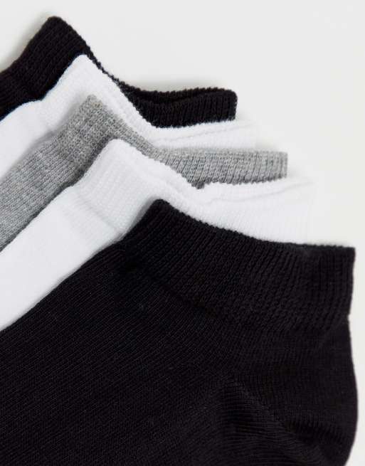 ASOS DESIGN 5 pack trainer socks, 3 of 3
