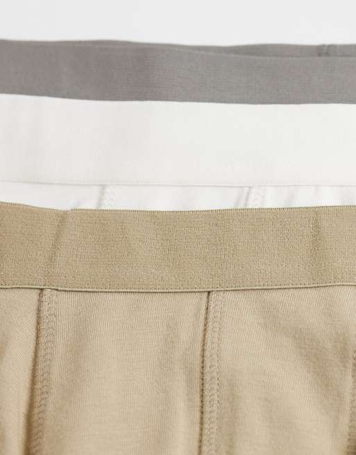 ASOS DESIGN 5-pack trunks i flerfärgade, 3 av 3
