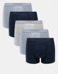 [ASOS DESIGN] ASOS DESIGN 5-pack trunks in multi M MULTI