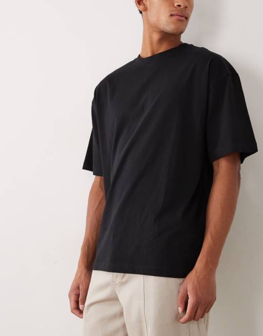 ASOS DESIGN – 5er-Pack Basic-T-Shirts in verschiedenen Farben mit Oversize-Passform, 2 von 5