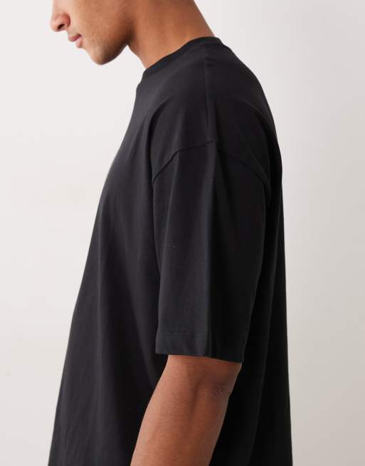 ASOS DESIGN – 5er-Pack Basic-T-Shirts in verschiedenen Farben mit Oversize-Passform, 4 von 5