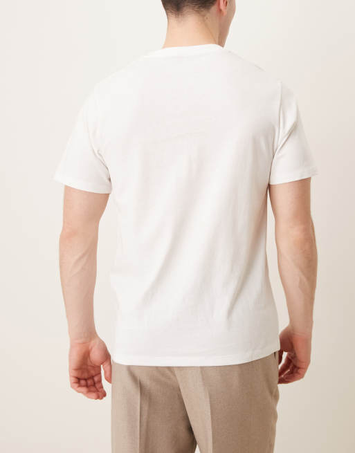 ASOS DESIGN – 5er-Pack Basic-T-Shirts in Weiß mit Regular-Fit-Schnitt, 5 von 5