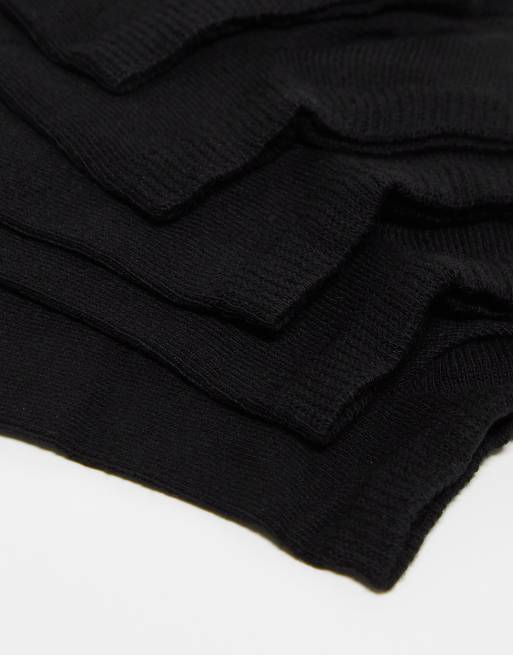 ASOS DESIGN – 5er Packung schwarze Sportsocken, 3 von 4
