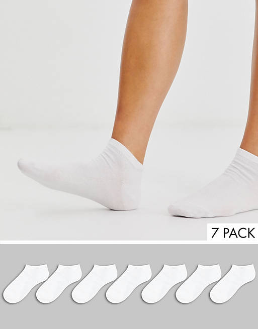ASOS DESIGN 7 pack sneaker socks
