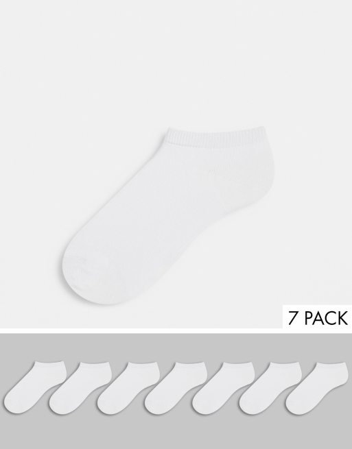 ASOS DESIGN 7 pack trainer socks