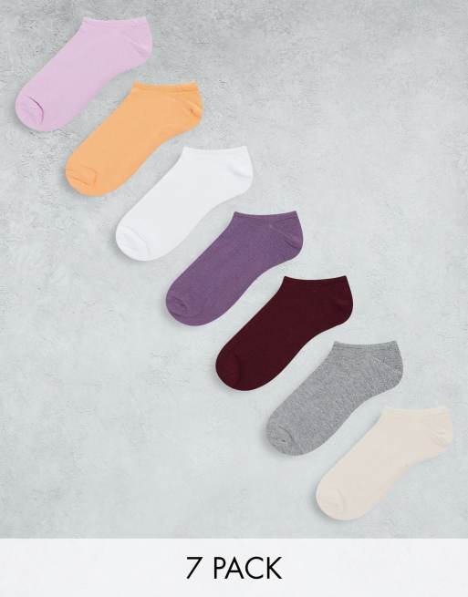 ASOS DESIGN – 7-pack träningsstrumpor