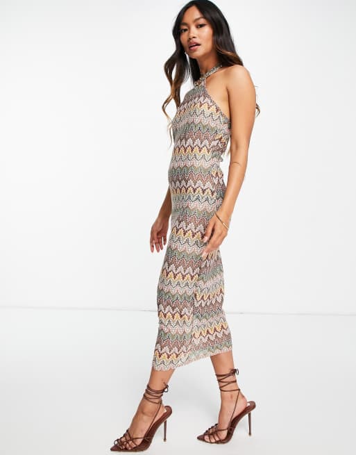 Asos crochet outlet dress