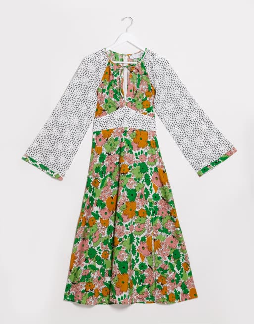 70s 2024 midi dress