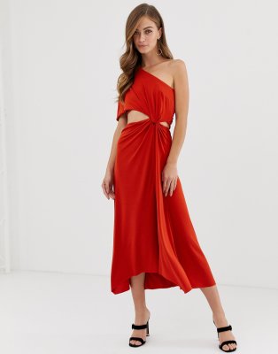 rust dress asos