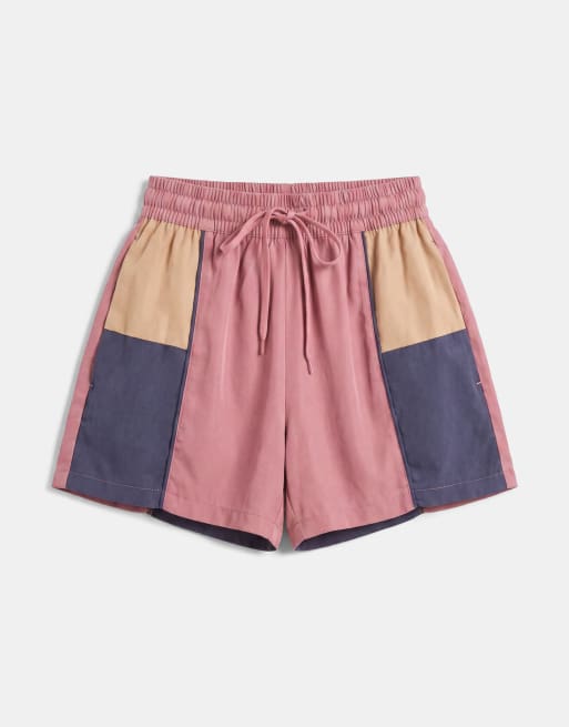 ASOS DESIGN 80'er farveblok kort sæt i multifarvet, 6 af 7