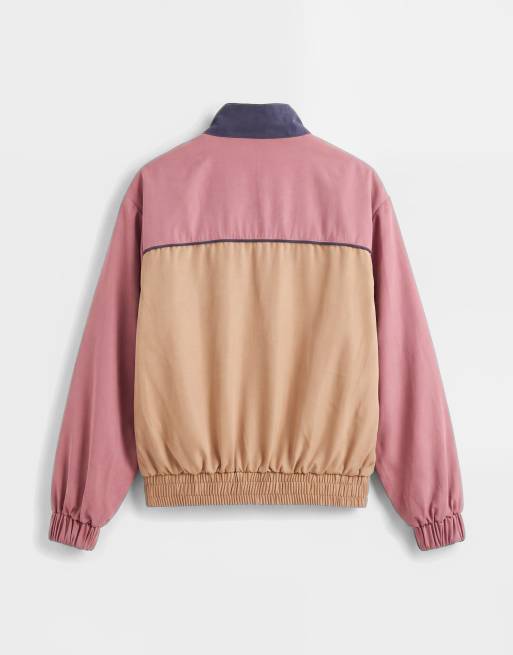 ASOS DESIGN 80'er farveblok vindjakke-sæt i multifarvet, 7 af 9