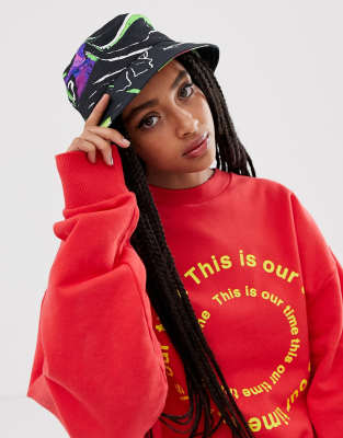 80s bucket hat