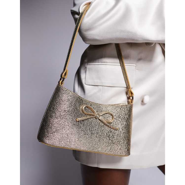 Asos gold bag online