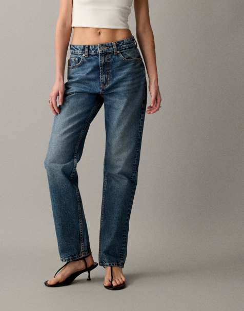 ASOS DESIGN - 90'er-jeans med lige ben i autentisk mellemvask - view 1