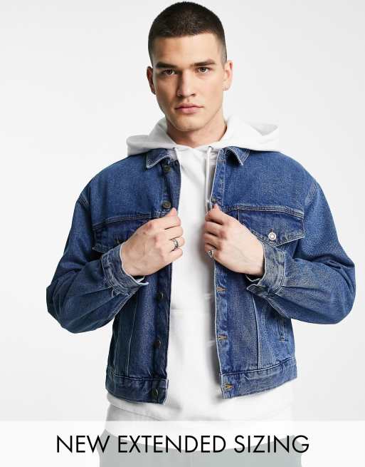 Asos jean jacket discount mens