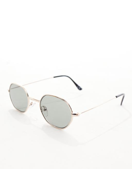 Mens green sale lens sunglasses