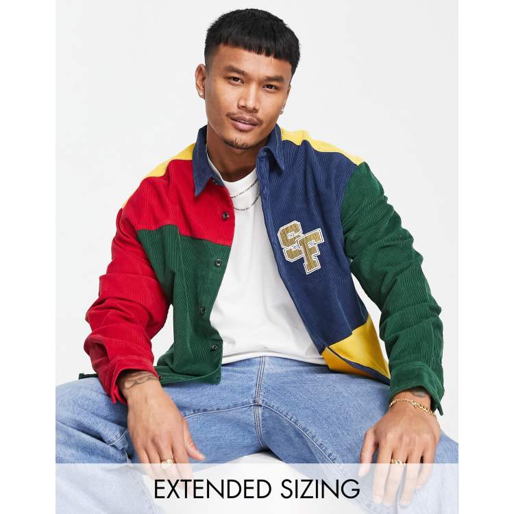 Asos color block shirt Clearance