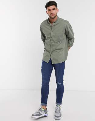 asos chambray shirt