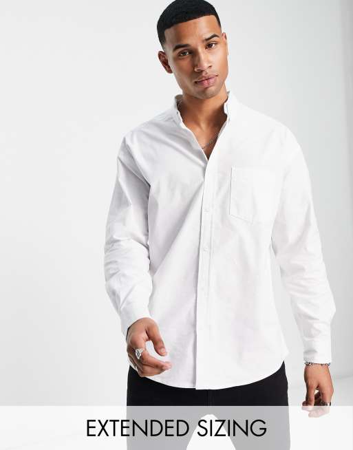 Mens white hot sale oxford shirt