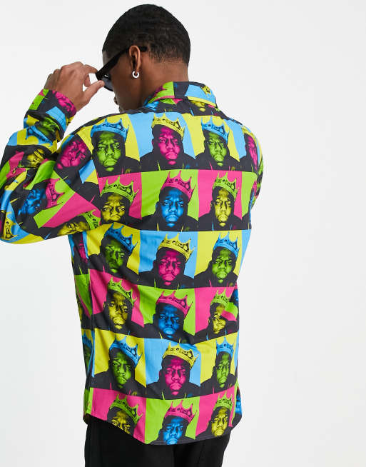 Biggie smalls hotsell versace shirt