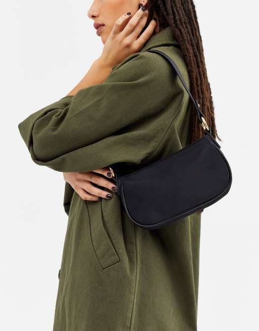 ASOS DESIGN 90s shoulder bag in black | ASOS