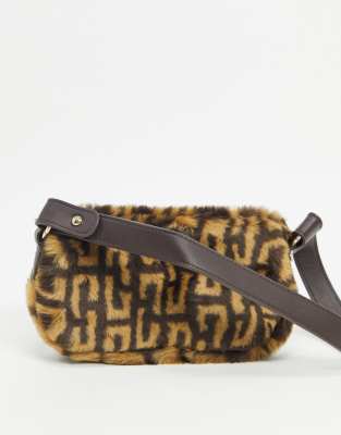 Asos on sale fur bag