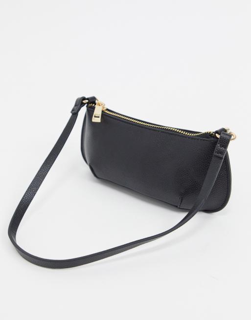 ASOS DESIGN 90s shoulder bag with chain, 2 of 4