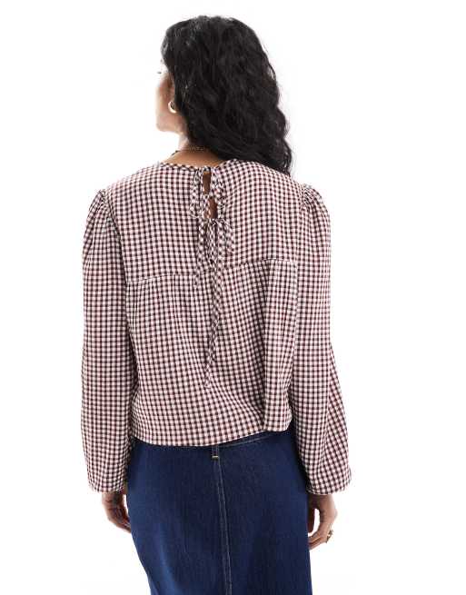 Lange ruit blouse hotsell