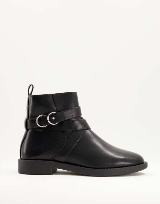 bottines noires asos