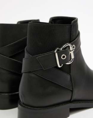 asos buckle ankle boots