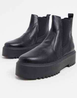 asos women's black chelsea boots