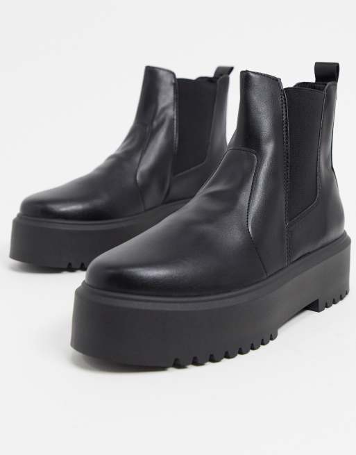 Asos chunky hot sale chelsea boots