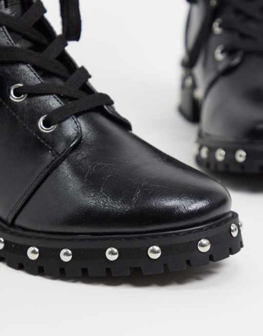 Studded ankle sale boots asos