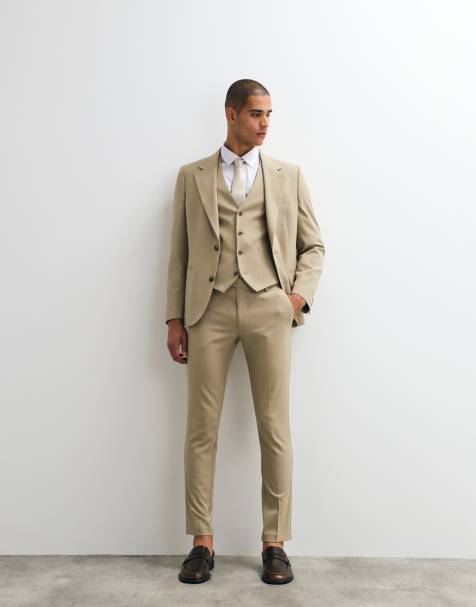ASOS DESIGN - Abito skinny color pietra - view 1