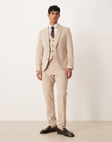 ASOS DESIGN - Abito skinny grigio pietra chiaro - view 1