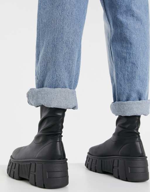 Chunky 2024 boots asos