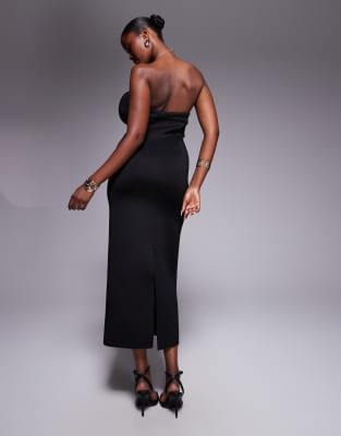 my black mini dress full movie ASOS Maternity Exclusive Midi Shift Dress in Oversized Floral