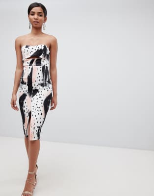 asos abstract dress