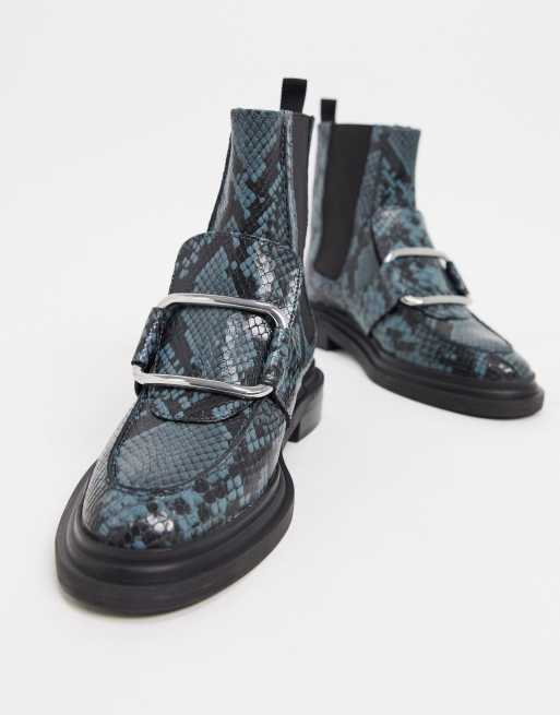 Asos cheap snake boots