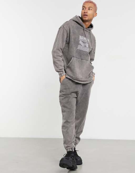 Acid wash 2024 sweat suit