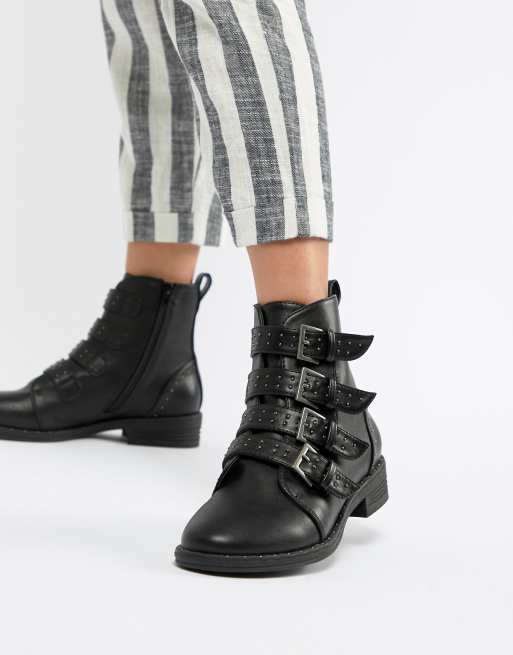 Asos bottines outlet cloutees