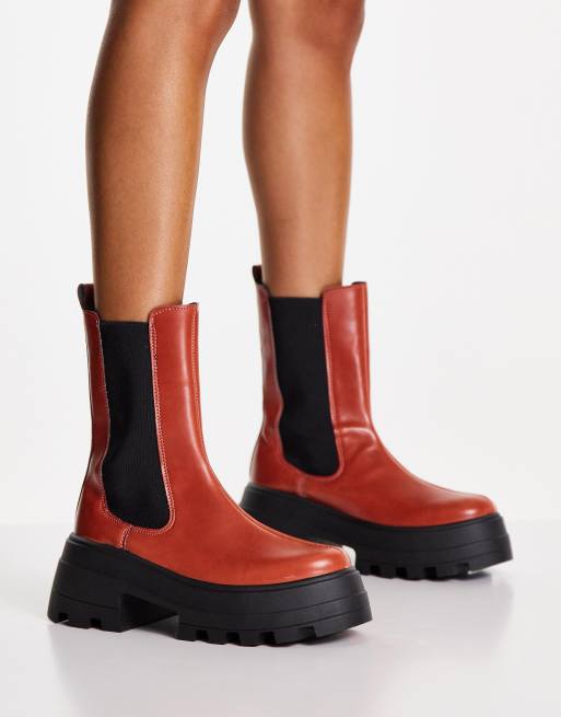 Asos tan hot sale chelsea boots