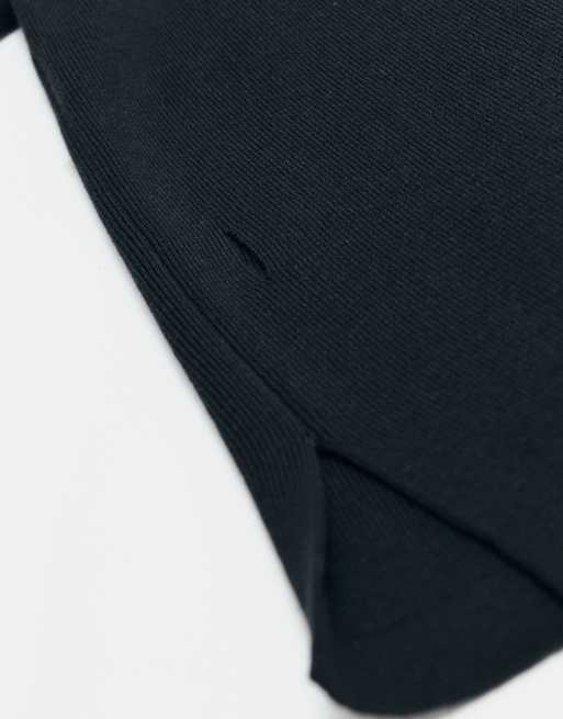 ASOS DESIGN adaptives Strick-Polo in Schwarz, 9 von 10