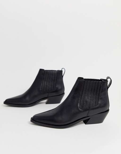 cali leather boot asos