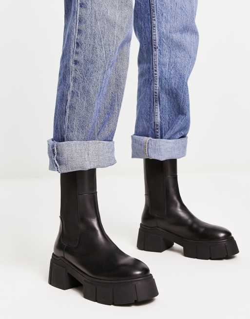 Asos platform hotsell chelsea boots