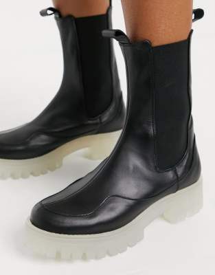asos cream boots