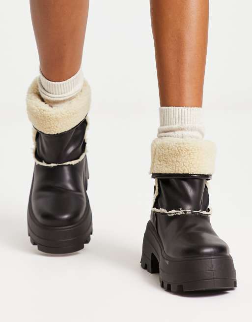 Asos fur store lined boots