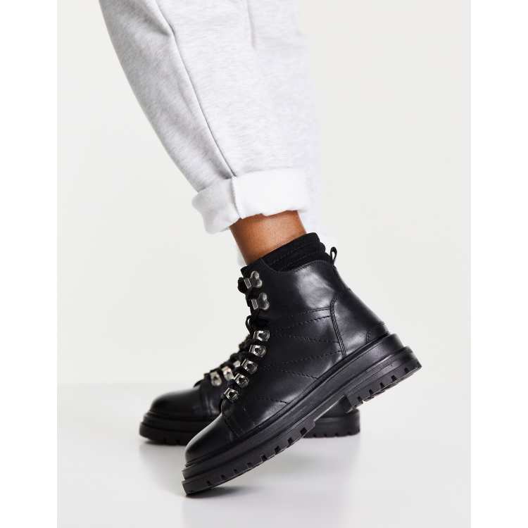 Asos design ablaze hot sale chunky hiker boots